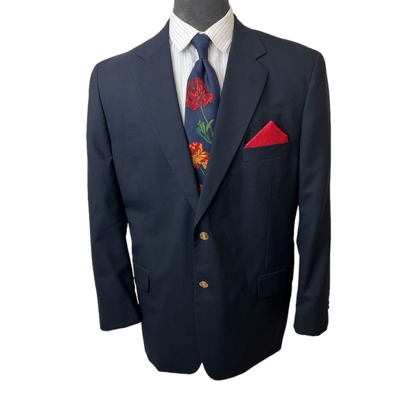 SAVILE ROW MENS DRESS BLAZER SIZE 46R AMAZINGLY STUNNING AND IN SUPERB CONDITION - Picture 4 of 14